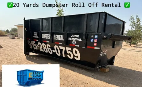 20 yard dumpster rental in elpasso