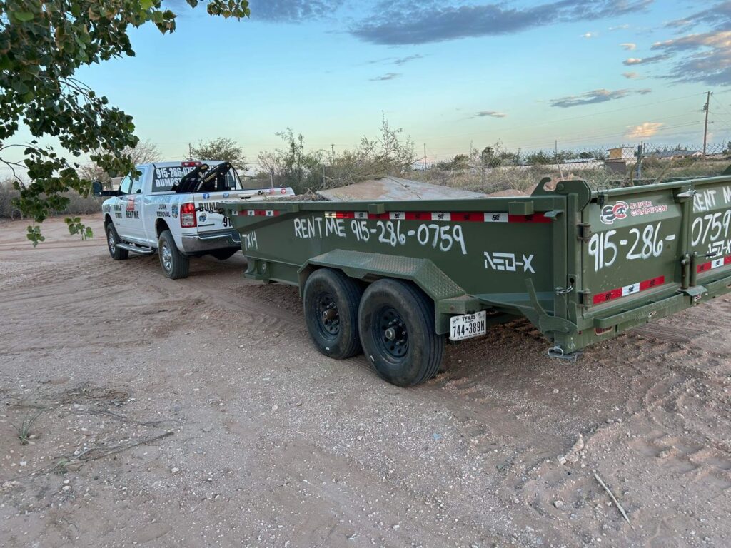 bumper pull dumpster